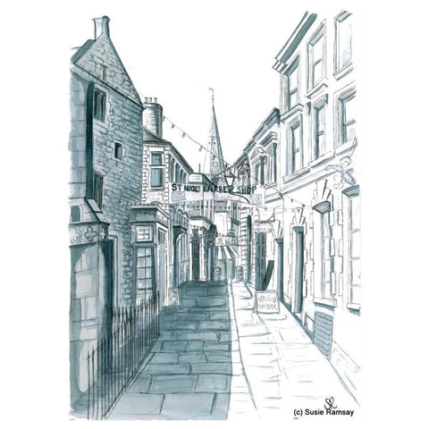 All Saints Lane Postcard by Susie Ramsay | The Bristol Shop