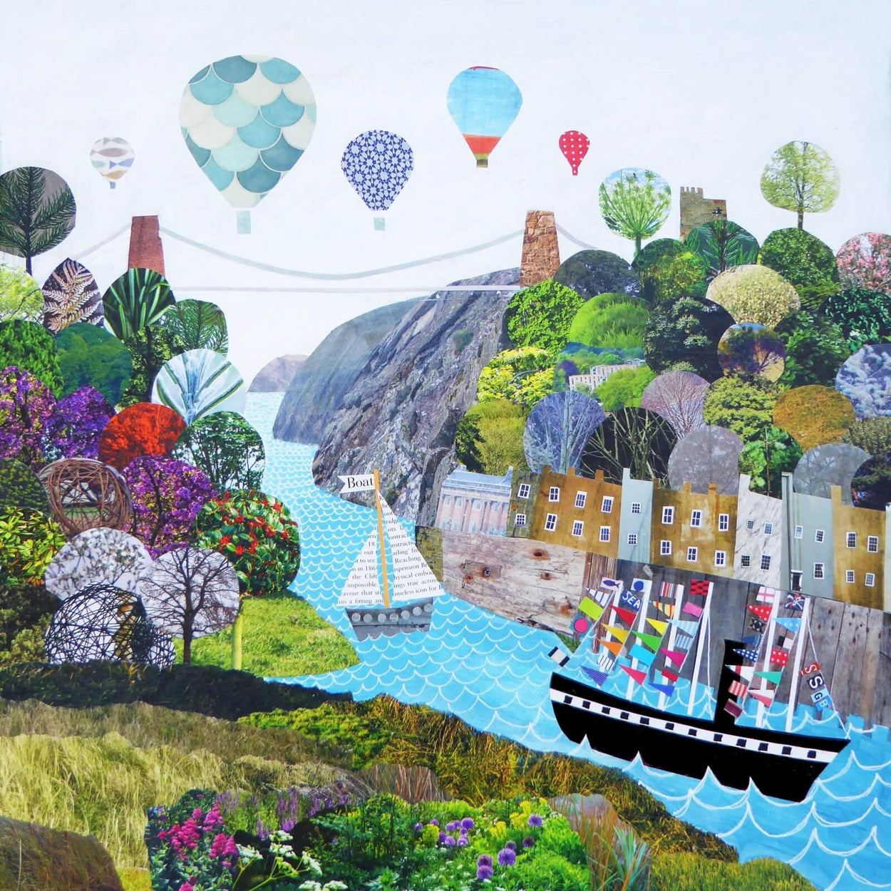 Collage Art Prints