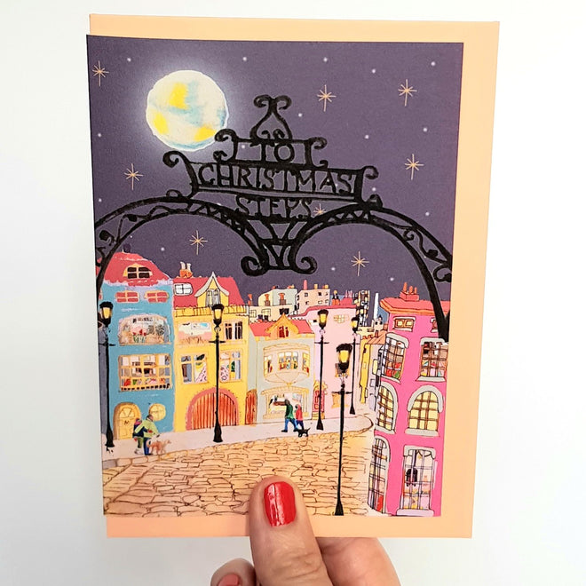 Christmas Steps Art &amp; Cards
