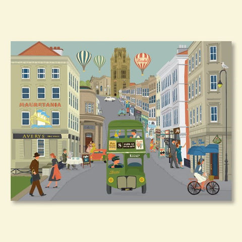 Park Street and Bristol Bus Print